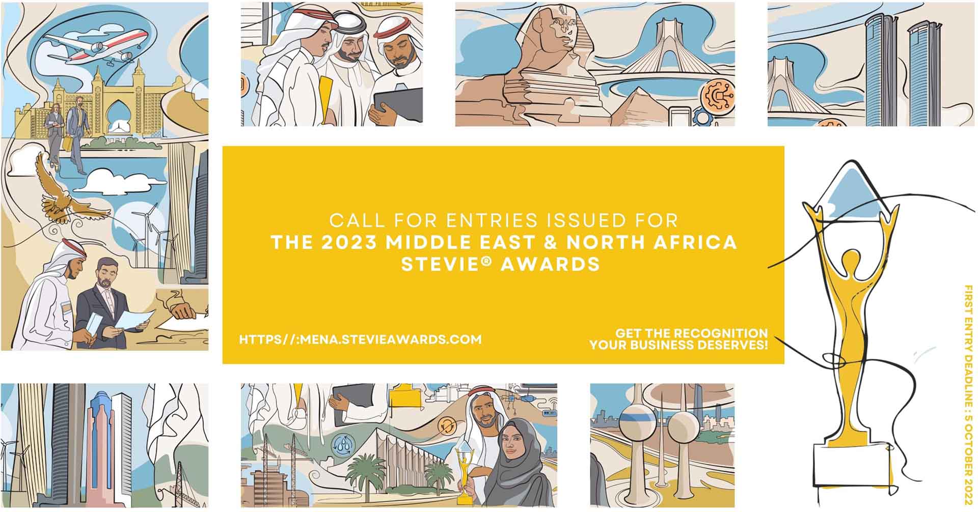Call for entries issued for the 2023 Middle East & North Africa Stevie ...